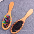 Brosse à cheveux professionnel marque FQ brosse à cheveux en bois